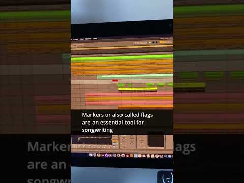 Ableton markers (flags) for songwriting #ableton #shorts