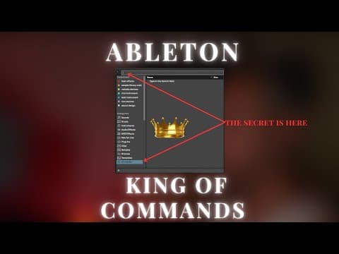 The Most Underrated Shortcut in Ableton