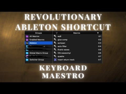 This Mac App Automates Your Entire Ableton Workflow