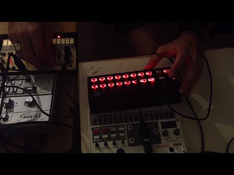 Korg Sq 1 sequencing Volca Keys #livejam #korg