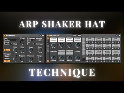 The Arpeggiator Trick That Makes Your Hi-Hats Groove