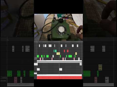 Making a beat using a contact microphone #ableton #musicproduction