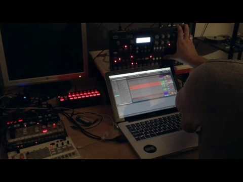 Studio Jam: Elektron Analog 4, Korg Volca Keys, Korg  Sq1.