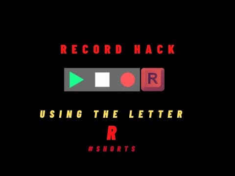 Recording takes like a boss: the Letter R #recordingtechnique #shorts