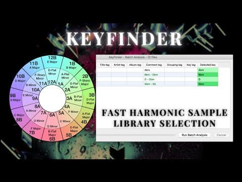 Finding Sample Keys Instantly with Keyfinder (Free Tool)
