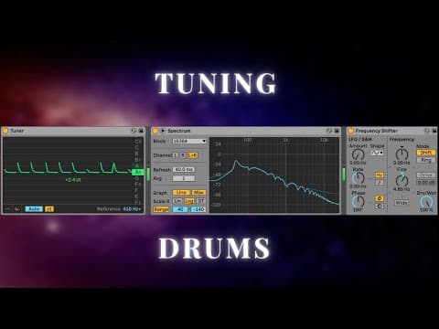 The Stock Ableton Trick for Harmonic Drums